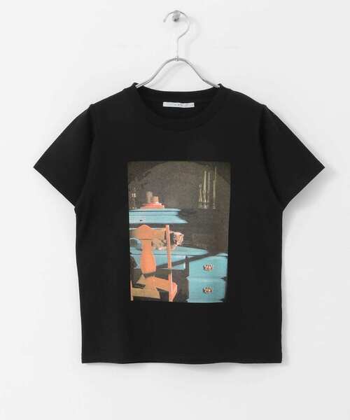 KBF（ケイビーエフ）の「フォトプリントTEE（Tシャツ/カットソー・レディース・ブラック/オフホワイト・ONE）」の22枚目の写真