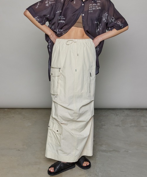 MAISON SPECIAL（メゾンスペシャル）の「Pocket Work Skirt/ポケット
