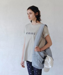 emmi atelier エミアトリエ　カットコンビバルーンTシャツ ブラック Amazon | [エミ] カットコンビバルーンTシャツ 13WCT241082