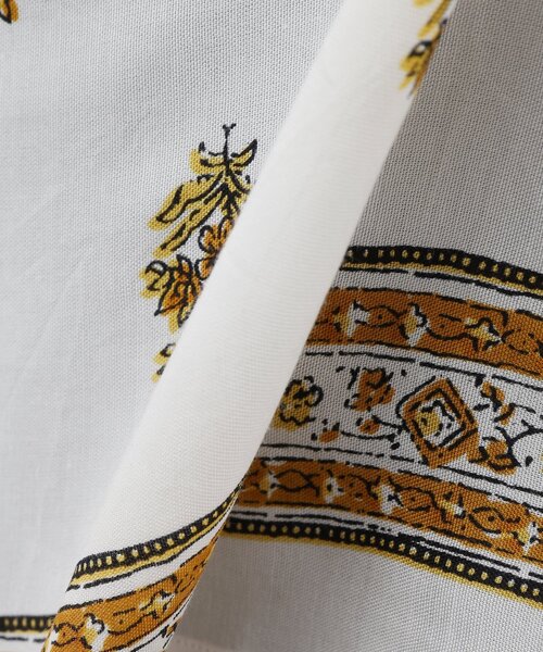 EDIFICE(エディフィス)の「インディア パネル スキッパー シャツ(シャツ/ブラウス・メンズ・ベージュ/ブルー系その他/グレー/ホワイト・MEDIUM/LARGE)」の20枚目の写真