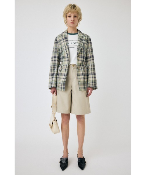 MOUSSY（マウジー）の「WAIST DRAWSTRING ジャケット（その他アウター・レディース・ダークグレー/ベージュ系その他/アイボリー・1/2）」の13枚目の写真