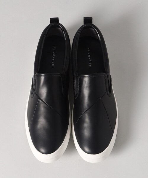 THE SHOP TK （ザ ショップ ティーケー ）の「◆パネル切り替えスリッポン（スニーカー・メンズ・ブラック系4/ブラック/ネイビー系4・55/65/75）」の6枚目の写真