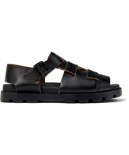 CAMPER（カンペール）の「[カンペール] BRUTUS SANDAL / サンダル（サンダル・メンズ・ブラック・25.5cm/27.5cm/26.0cm/27.0cm/28.0cm/25.0cm）」の2枚目の写真