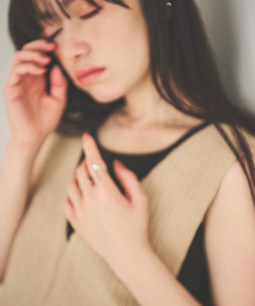 mil(ミル)の「【150㎝前後の小柄さんサイズ】ぽこぽこ裾切替えジャンスカ(ワンピース・レディース・モカ/ブラック/ライトベージュ・XS/S)」の18枚目の写真
