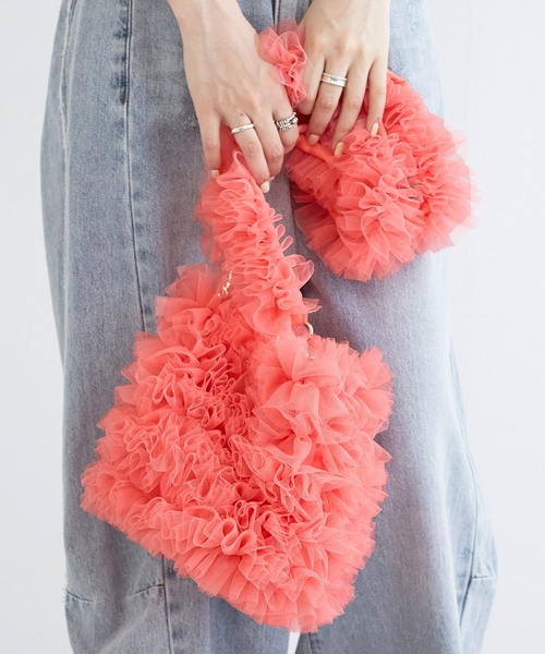 w closet（ダブルクローゼット）の「チュールBAG（ショルダーバッグ