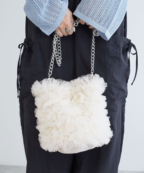 w closet（ダブルクローゼット）の「チュールBAG（ショルダーバッグ