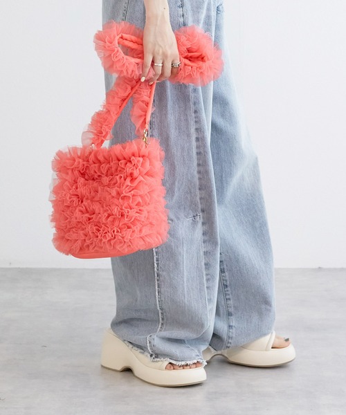 w closet（ダブルクローゼット）の「チュールBAG（ショルダーバッグ