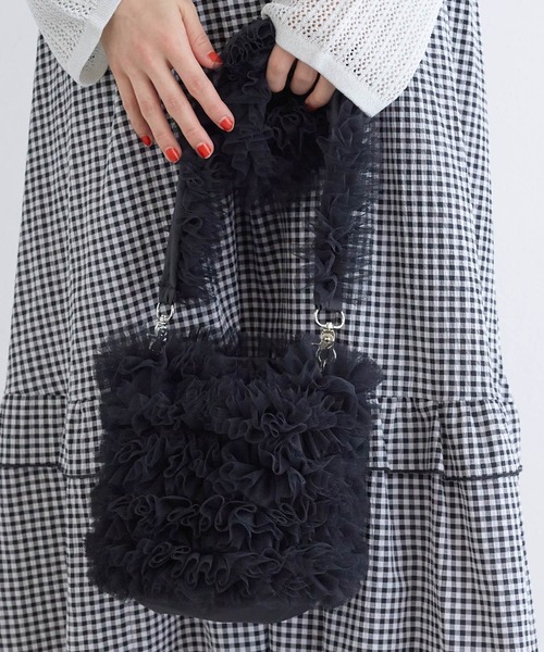 w closet（ダブルクローゼット）の「チュールBAG（ショルダーバッグ