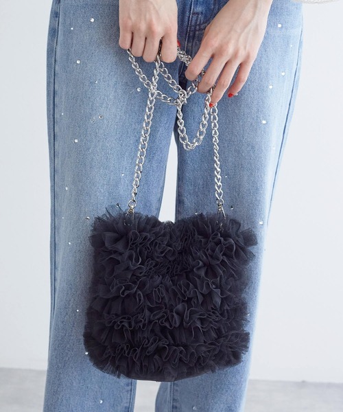 w closet（ダブルクローゼット）の「チュールBAG（ショルダーバッグ