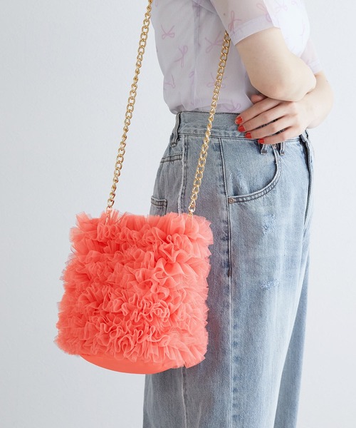 w closet（ダブルクローゼット）の「チュールBAG（ショルダーバッグ