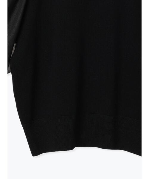 Te chichi（テチチ）の「シアーバルーンスリーブニット（ニット/セーター・レディース・ブラック/オフホワイト・F）」の16枚目の写真