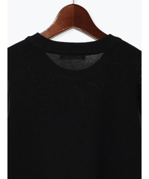 Te chichi（テチチ）の「シアーバルーンスリーブニット（ニット/セーター・レディース・ブラック/オフホワイト・F）」の17枚目の写真