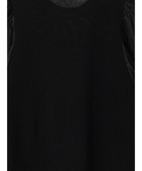 Te chichi（テチチ）の「シアーバルーンスリーブニット（ニット/セーター・レディース・ブラック/オフホワイト・F）」の18枚目の写真