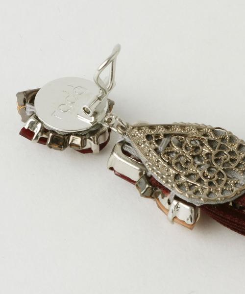 Another Edition（アナザーエディション）の「radaタッセルビジューイヤリング/rada TSL BJ ER（イヤリング・レディース・レッド・フリー）」の4枚目の写真