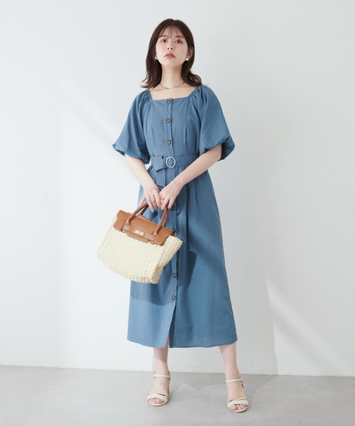 natural couture（ナチュラルクチュール）の「ベルト付バルーン