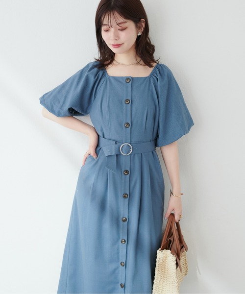 natural couture（ナチュラルクチュール）の「ベルト付バルーン