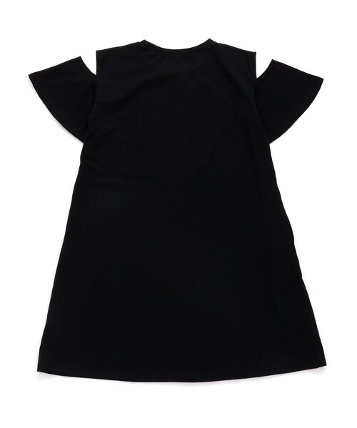 algy(アルジー)の「【接触冷感・吸水速乾】アイスプリントフレークTワンピ(ワンピース・キッズ・ミント/ピンク/ブラック・XX-SMALL/X-SMALL/SMALL/MEDIUM)」の11枚目の写真