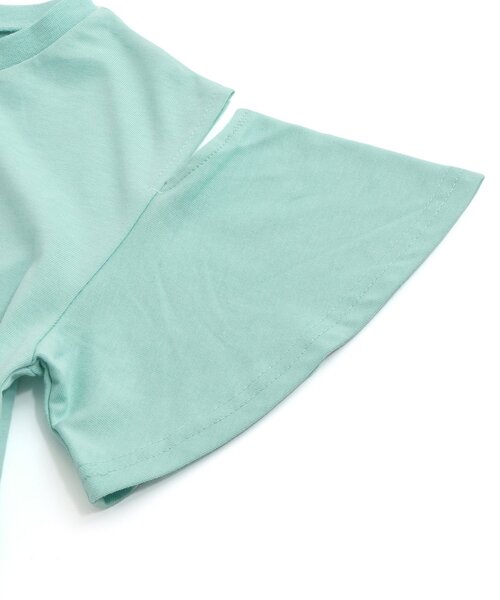 algy(アルジー)の「【接触冷感・吸水速乾】アイスプリントフレークTワンピ(ワンピース・キッズ・ミント/ピンク/ブラック・XX-SMALL/X-SMALL/SMALL/MEDIUM)」の18枚目の写真