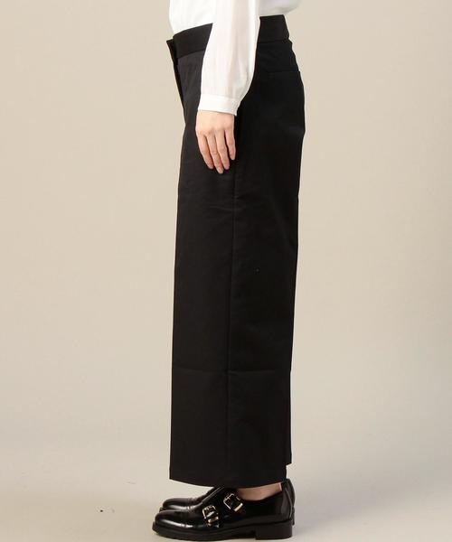 BEAUTY&YOUTH UNITED ARROWS（ビューティーアンドユースユナイテッドアローズ）の「BY WON HUNDRED　クロップドワイドパンツ◆（その他パンツ・レディース・ブラック・34/36）」の4枚目の写真
