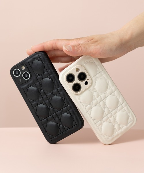 エナメルキルティングiPhone12ケース 黒 セール】iPhoneケース カバー PUレザー ダイヤキルティング 【11