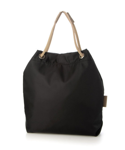 cache cache(カシュ カシュ)の「カシュカシュ cachecache / ナイロンツイル牛革付属ハトメショルダー(ショルダーバッグ・レディース・ピンク/グリーン/ベージュ系その他/イエロー・FREE)」の6枚目の写真