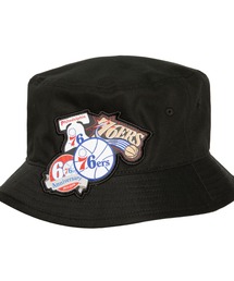 Mitchell&Ness（ミッチェル&ネス）の「Mitchell & Ness Logolap Bucket HWC（ミッチェルアンドネス ロゴラップ バケット HWC）（ニットキャップ/ビーニー）」