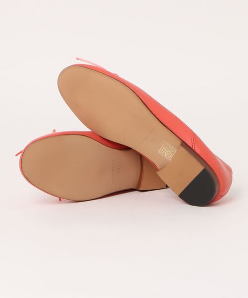 PUPE（プーペ）の「PUPE/プーペ レザーバレエシューズ【2340】（パンプス・レディース・コーラルピンク/その他/ピンクベージュ/レモンイエロー/オフホワイト・35/36/38）」の10枚目の写真