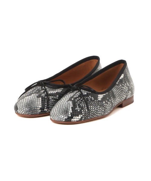 PUPE（プーペ）の「PUPE/プーペ レザーバレエシューズ【2340】（パンプス・レディース・コーラルピンク/その他/ピンクベージュ/レモンイエロー/オフホワイト・35/36/38）」の5枚目の写真