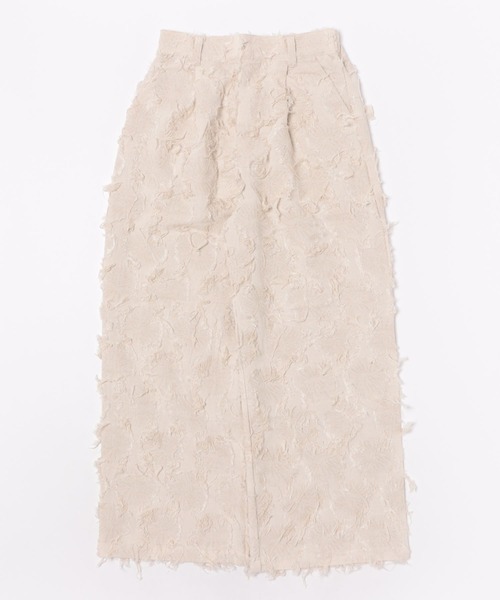 wee9s（ウィークス）の「fringe pants（その他パンツ・レディース・ベージュ/ブラック・FREE）」の4枚目の写真