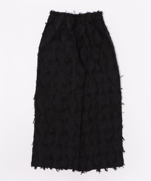 wee9s（ウィークス）の「fringe pants（その他パンツ・レディース・ベージュ/ブラック・FREE）」の3枚目の写真