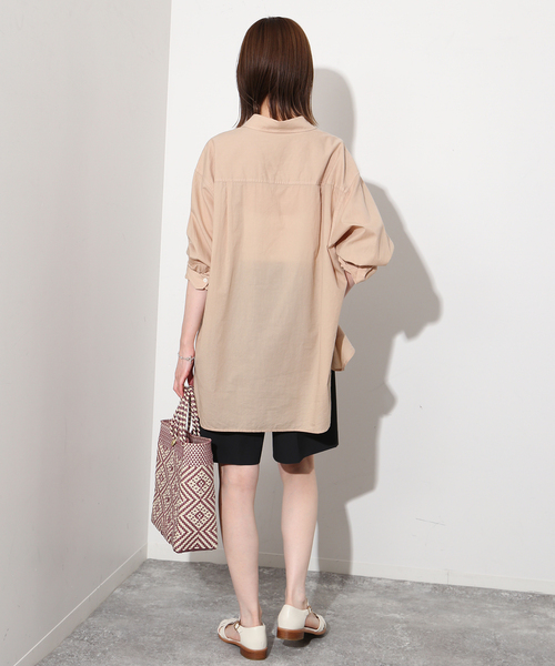 SLOBE IENA（スローブイエナ）の「2タックキュロット【洗濯機洗い可能】（その他パンツ・レディース・ホワイト/ブラック・38/36）」の7枚目の写真