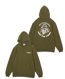 スケートDOUBZ 裏パイルパーカー
