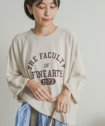 URBAN RESEARCH DOORS | ミニ裏毛BIGスリーブロゴプルオーバー(Tシャツ/カットソー)