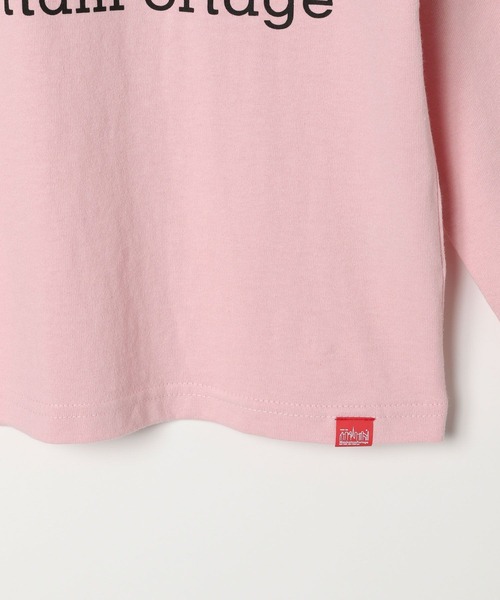 Manhattan Portage(マンハッタンポーテージ)の「【Manhattan Portage(マンハッタンポーテージ)】プリント長袖Tシャツ(KIDS)(Tシャツ/カットソー・キッズ・ピンク/ホワイト/ブラック・130cm/150cm)」の10枚目の写真