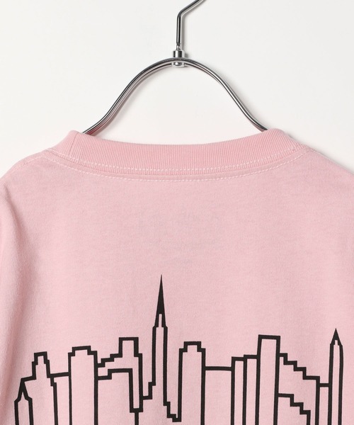 Manhattan Portage(マンハッタンポーテージ)の「【Manhattan Portage(マンハッタンポーテージ)】プリント長袖Tシャツ(KIDS)(Tシャツ/カットソー・キッズ・ピンク/ホワイト/ブラック・130cm/150cm)」の8枚目の写真
