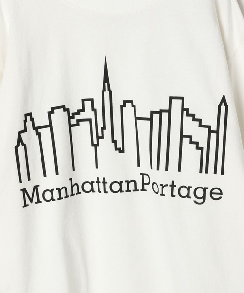Manhattan Portage(マンハッタンポーテージ)の「【Manhattan Portage(マンハッタンポーテージ)】プリント長袖Tシャツ(KIDS)(Tシャツ/カットソー・キッズ・ピンク/ホワイト/ブラック・130cm/150cm)」の16枚目の写真
