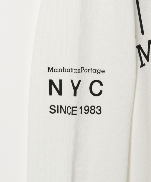 Manhattan Portage(マンハッタンポーテージ)の「【Manhattan Portage(マンハッタンポーテージ)】プリント長袖Tシャツ(KIDS)(Tシャツ/カットソー・キッズ・ピンク/ホワイト/ブラック・130cm/150cm)」の17枚目の写真