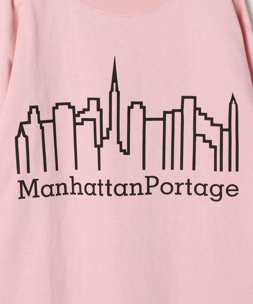 Manhattan Portage(マンハッタンポーテージ)の「【Manhattan Portage(マンハッタンポーテージ)】プリント長袖Tシャツ(KIDS)(Tシャツ/カットソー・キッズ・ピンク/ホワイト/ブラック・130cm/150cm)」の12枚目の写真