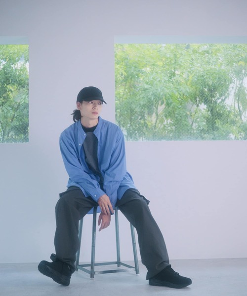 FORK&SPOON(フォークアンドスプーン)の「FORK&SPOON ブロードバンドカラーシャツ(シャツ/ブラウス・メンズ・チャコールグレー/ブルー系その他/ベージュ系その他・4/5)」の4枚目の写真