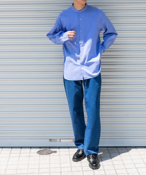 FORK&SPOON(フォークアンドスプーン)の「FORK&SPOON ブロードバンドカラーシャツ(シャツ/ブラウス・メンズ・チャコールグレー/ブルー系その他/ベージュ系その他・4/5)」の11枚目の写真