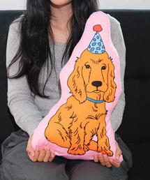 HIGHTIDE（ハイタイド）の「MIDORI KOMATSU THE ENJOY C&D CLUB ミドリコマツ エンジョイ C&D クラブ アニマルクッション 犬 猫 (M)（クッション/クッションカバー）」