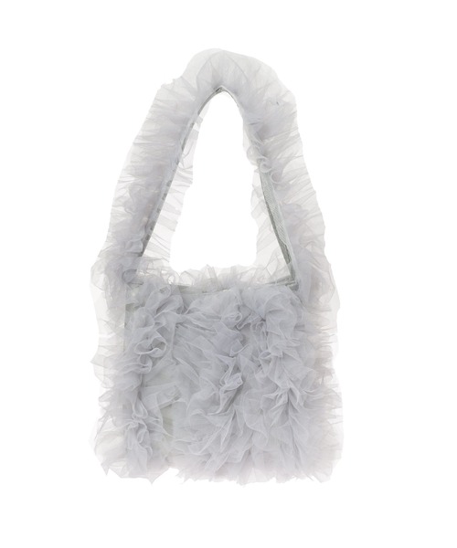 fifth(フィフス)の「チュールミニバッグ(ハンドバッグ・レディース・ライトグレー/アイボリー/ブラック・FREE)」の15枚目の写真