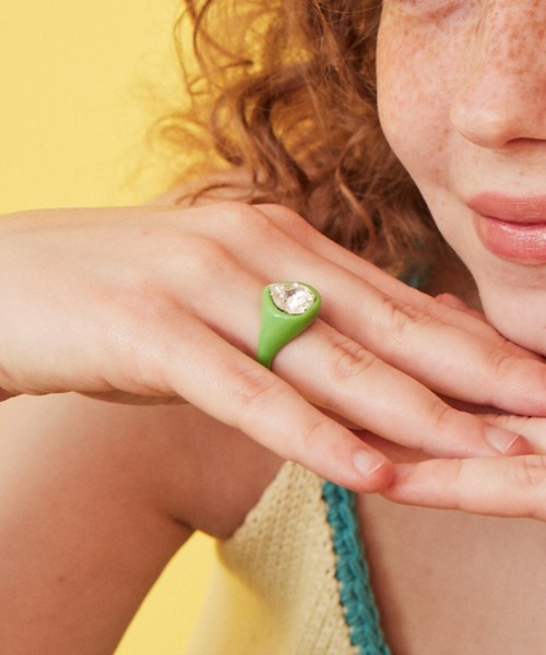 ●HEART BEAM COLOR RING_8COLOR（リング）｜VINTAGE HOLLYWOOD（ビンテージハリウッド）