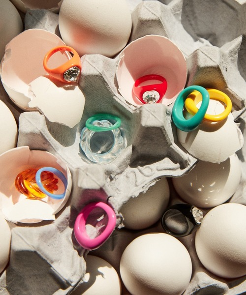 ●HEART BEAM COLOR RING_8COLOR（リング）｜VINTAGE HOLLYWOOD（ビンテージハリウッド）