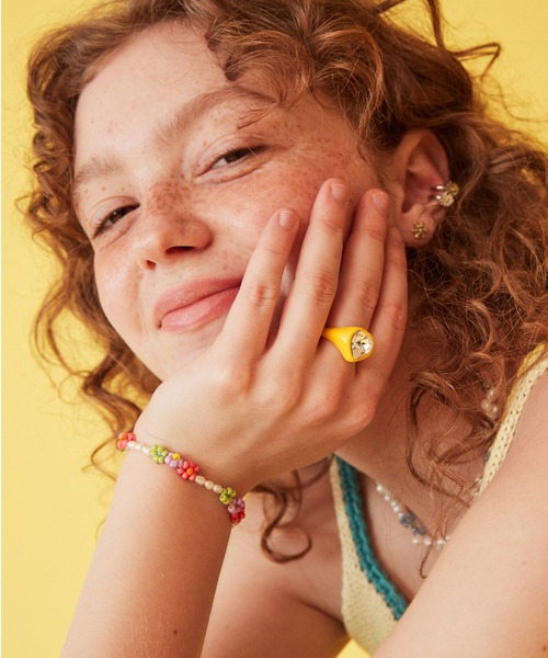 ●HEART BEAM COLOR RING_8COLOR（リング）｜VINTAGE HOLLYWOOD（ビンテージハリウッド）