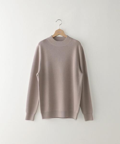 Steven Alan（スティーブンアラン）の「＜Steven Alan＞ 12GG KATA AZE H/N/ﾆｯﾄ◆（ニット/セーター・メンズ・ライトグレー/ブラウン/ネイビー・MEDIUM/SMALL/X-LARGE/LARGE）」の2枚目の写真