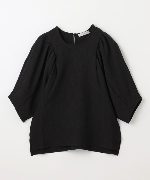 ANY（エニィ）の「ボリュームショルダーふくれプルオーバー（Tシャツ/カットソー・レディース・ダークブラウン系/ブラック系/ホワイト系/スモーキーグリーン系・F）」の19枚目の写真