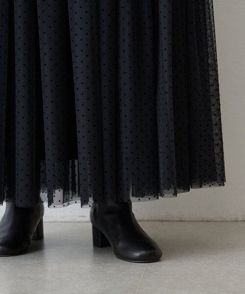 BEARDSLEY（ビアズリー）の「ドットチュールスカート（スカート・レディース・ブラック・FREE）」の15枚目の写真