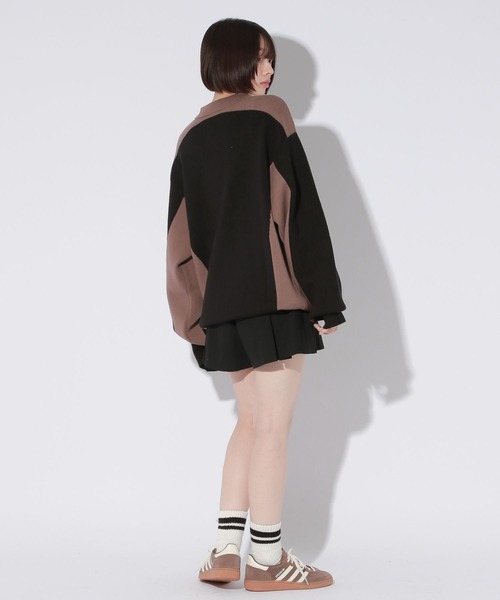 Anui（アニュイ）の「【UNISEX】ゲーミングポロニット（ニット/セーター・レディース・ブラウン系その他/ブラック系その他・MEDIUM）」の21枚目の写真