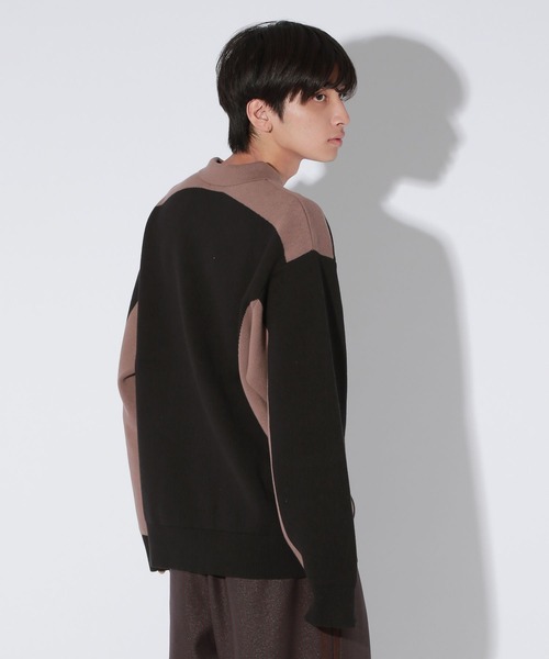 Anui（アニュイ）の「【UNISEX】ゲーミングポロニット（ニット/セーター・レディース・ブラウン系その他/ブラック系その他・MEDIUM）」の12枚目の写真